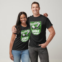 Camiseta Jogador de Golfe Personalizado