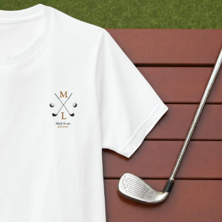 Camiseta Jogador de Golfe Personalizado