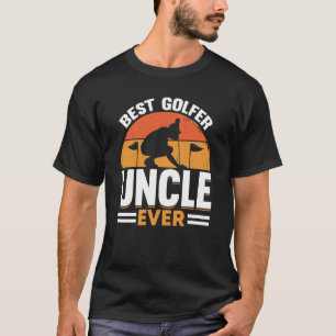 Camiseta Jogador de Golfe treinador Golfe Tio 1