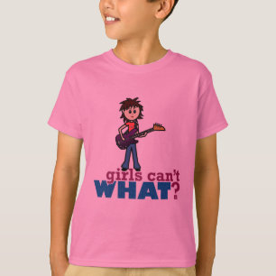 Camiseta Jogador De Guitarra De Baixo