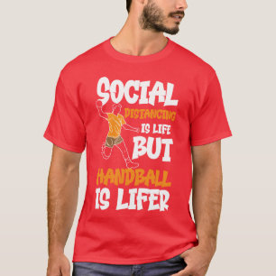 Camiseta Jogador de Handebol Esportivo Clube Arremesso de P