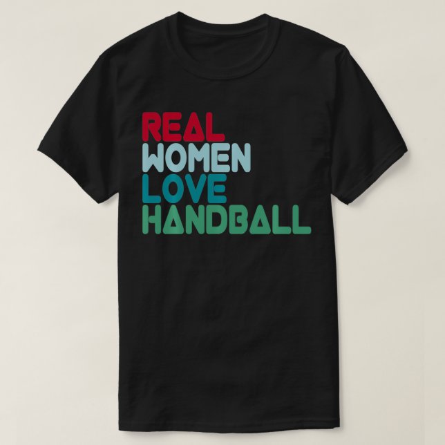 Camiseta Jogador de handebol que diz jogador de handebol (Frente do Design)