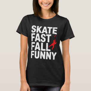 Camiseta Jogador de Hockey no Gelo Patina Rápido Shinny