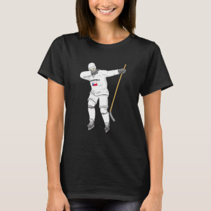 Camiseta Jogador de hóquei da seleção da República Tcheca f