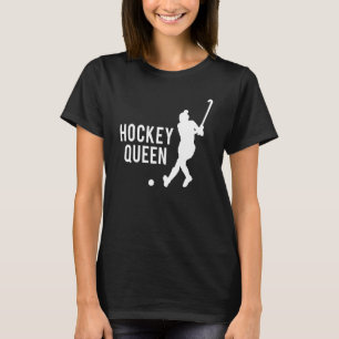 Camiseta Jogador de Hóquei da Terra Hockey da Rainha de Hoc