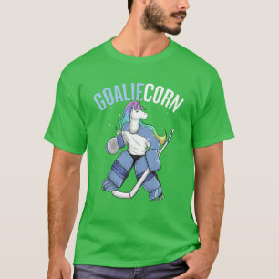 Camiseta Jogador de Hóquei da Unicórn Goalie Goaliecorn P