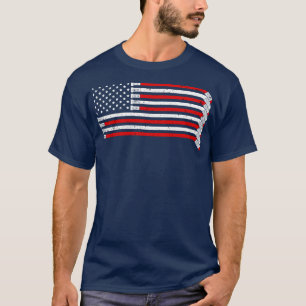 Camiseta Jogador de Hóquei de Hóquei Americano