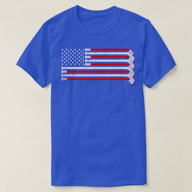 Camiseta Jogador de Hóquei de Hóquei Americano (Frente do Design)