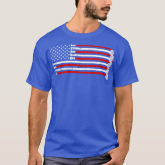 Camiseta Jogador de Hóquei de Hóquei Americano