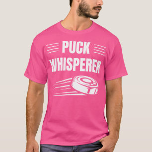 Camiseta Jogador de Hóquei em Gelo Engraçado Puck Whisperer