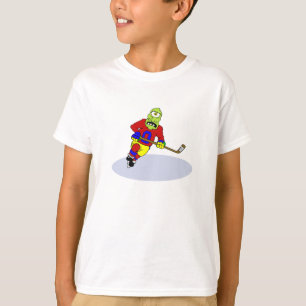 Camiseta Jogador de hóquei estrangeiro
