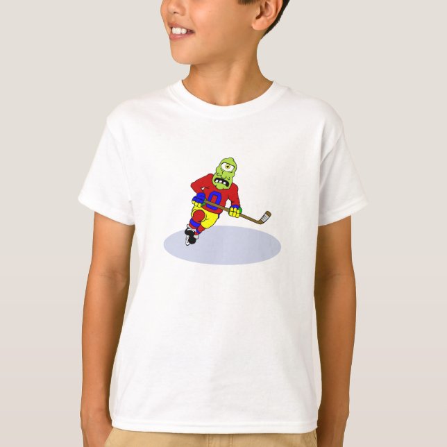 Camiseta Jogador de hóquei estrangeiro (Frente)