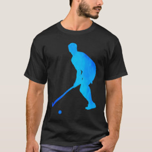 Camiseta Jogador de hóquei gráfico retrô Hóquei de campo Hó