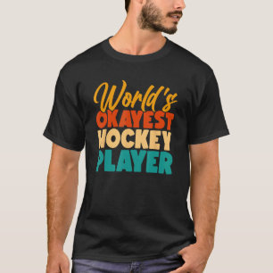 Camiseta Jogador de hóquei mais bonito do mundo