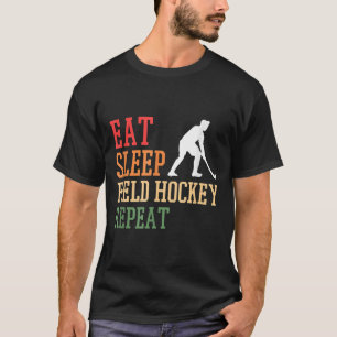 Camiseta Jogador de Hóquei no Campo Equipe de Hóquei Comer 