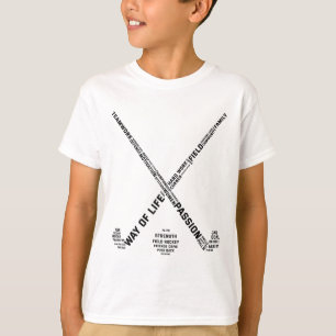 Camiseta Jogador de Hóquei no Campo Palavras Taco de Hóquei