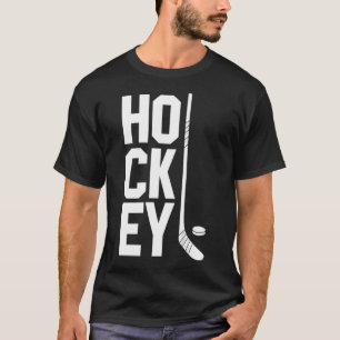 Camiseta Jogador de Hóquei no Gelo Dando Hóquei Engraçado F