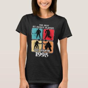 Camiseta Jogador de Hóquei no Gelo de 27 anos de 1995 27º a
