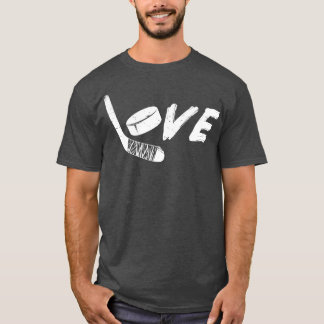 Camiseta Jogador de Hóquei no Gelo do Amor