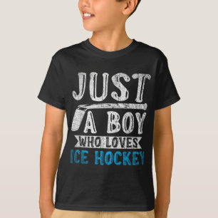 Camiseta Jogador de Hóquei no Gelo Fã de Hóquei no Gelo