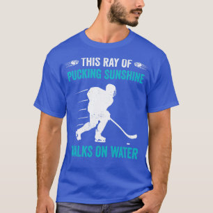 Camiseta Jogador de Hóquei no Gelo Goalie Ray de Sunshin