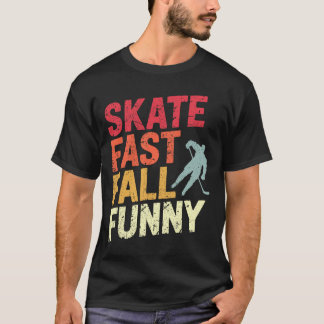 Camiseta Jogador de hóquei no gelo patina rápido Shinny (1)