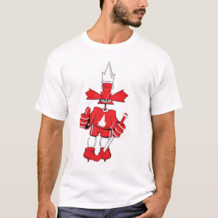 Camiseta Jogador de hóquei orgulhoso de Canadá