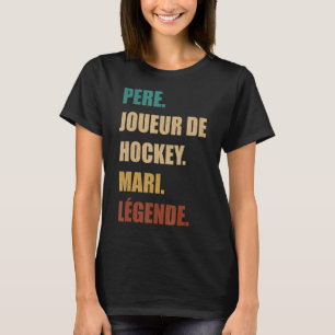 Camiseta Jogador de Hóquei Pere Husband Legende Lawn Hocke