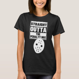 Camiseta Jogador de Hóquei Saindo da Caixa de Penalidade Fu