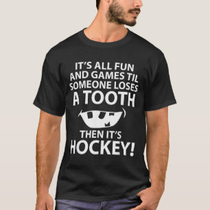 Camiseta Jogador de hóquei tudo diversão e jogos