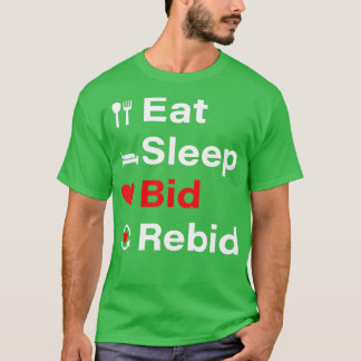 Camiseta Jogador de Jogo de Placa Duplicado de Bidding de P