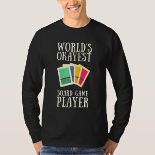 Camiseta Jogador De Jogo De Tabuleiro E Mesa