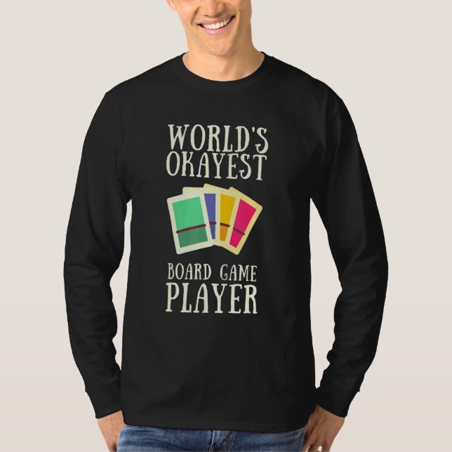 Camiseta Jogador De Jogo De Tabuleiro E Mesa (Frente)