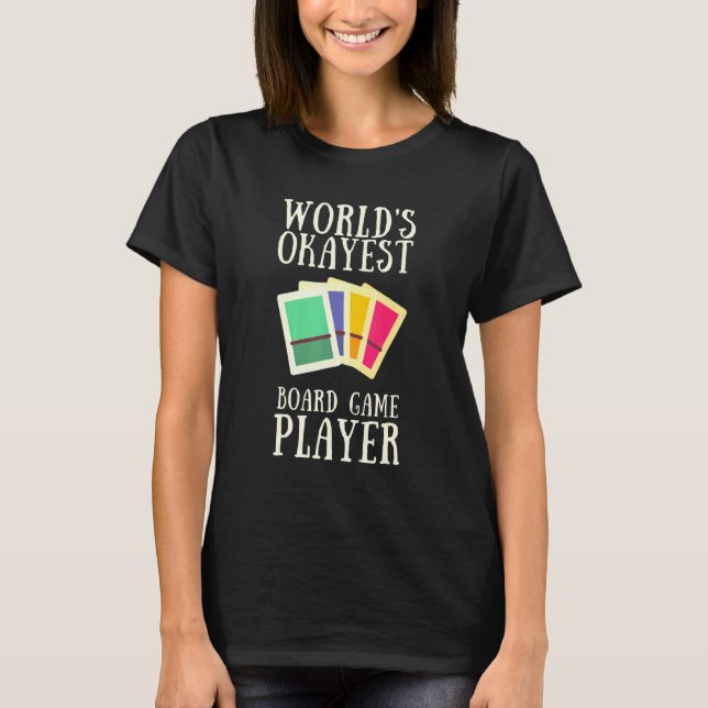 Camiseta Jogador De Jogo De Tabuleiro E Mesa (Frente)