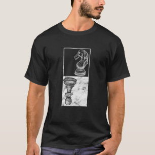 Camiseta Jogador de jogos de Conselho de penhor de cavalos
