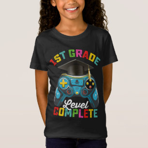 Camiseta Jogador de jogos de graduação completa nível de 1r