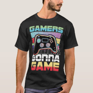 Camiseta Jogador de jogos do Gongo Engraçado