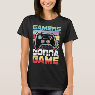 Camiseta Jogador de jogos do Gongo Engraçado