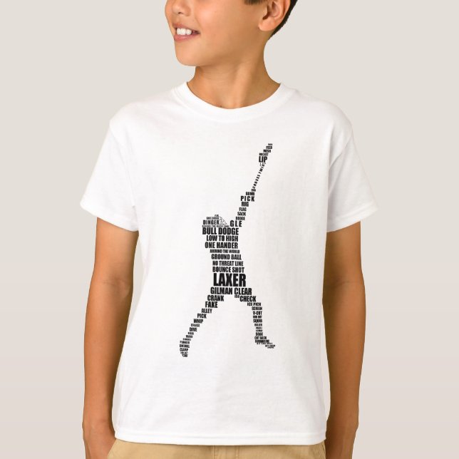 Camiseta Jogador de Lacrosse (Frente)