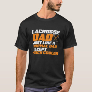 Camiseta Jogador de Lacrosse Pai Lax Padre Lacrosse
