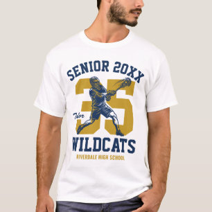 Camiseta Jogador de Lacrosse Sênior Equipe Esportiva Person