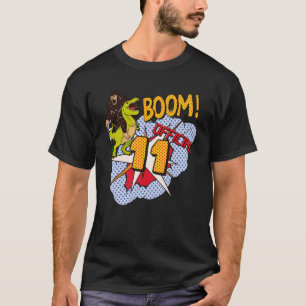 Camiseta Jogador de laser tag de 11 anos de idade Lasertag