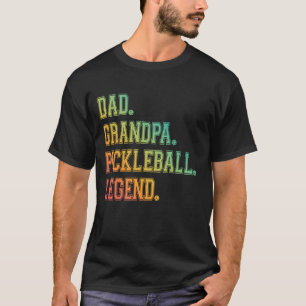 Camiseta Jogador de Legenda de Pickleball do Vovô pai - Pic