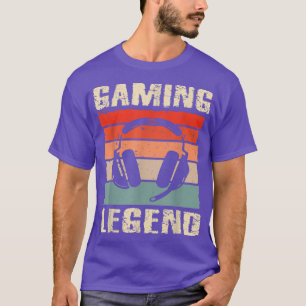 Camiseta Jogador De Legenda Para Jovens Videos games Divert