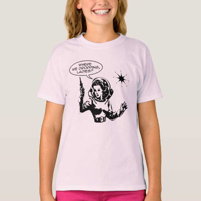 Camiseta Jogador de Meninas (Frente)