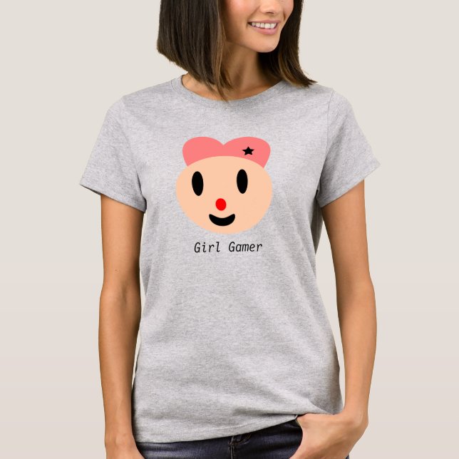 Camiseta Jogador de Meninas (Frente)
