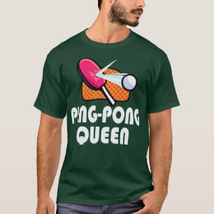 Camiseta Jogador de Mesa Ping Pong - Tênis