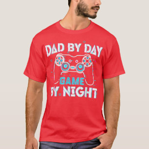Camiseta Jogador De pai Por Dia Por Videos games Noturnos J