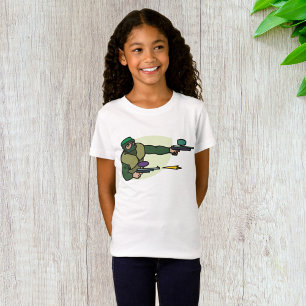 Camiseta Jogador de Paintball com Esportes de Ação com Marc