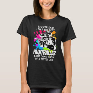 Camiseta Jogador de Paintball Melhor